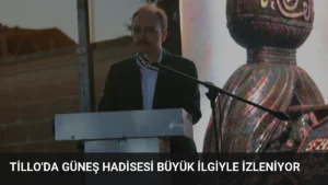 Tillo’da Güneş Hadisesi Büyük İlgiyle İzleniyor